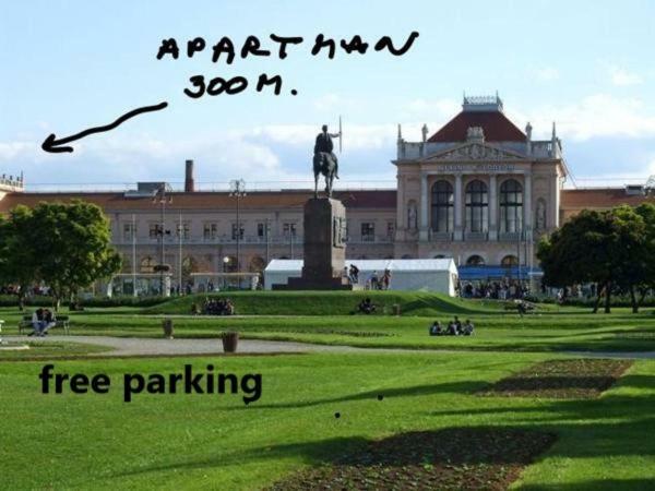Ferienwohnung Zagreb Center Free Parking Exterior foto